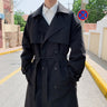 Solid Trench Coat