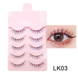 Manga Style Lashes (5 pairs)