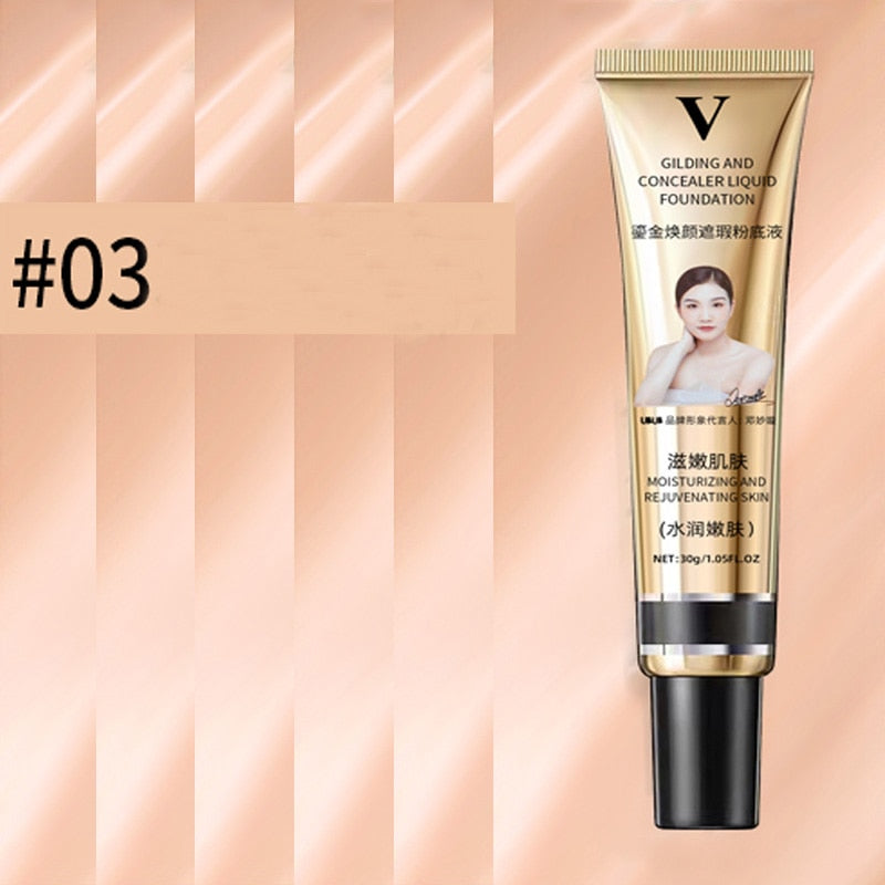 3 Colors Liquid Foundation Cream - Femzai