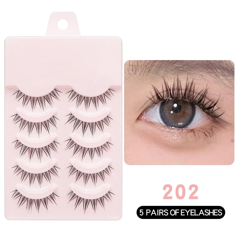 Manga Style Lashes (5 pairs)