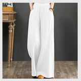 Solid Cotton Trousers