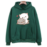 Peach & Goma Cat Hoodie