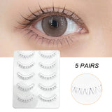 Manga Style Lashes (5 pairs)