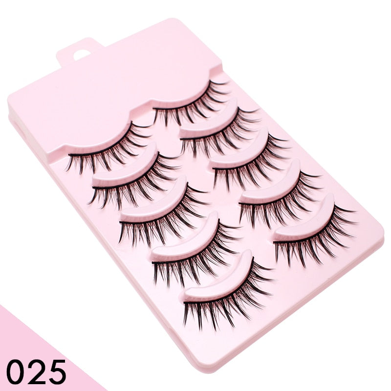 Manga Style Lashes (5 pairs)