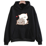 Peach & Goma Cat Hoodie