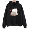 Peach & Goma Cat Hoodie