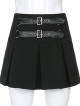 Punk Skirt w/ Leather Belt