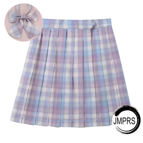 Classic Plaid Skirt - Femzai