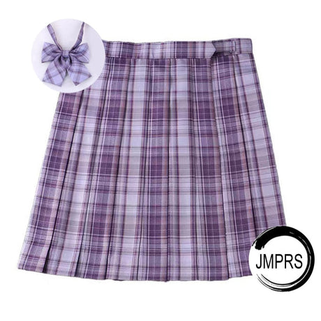 Classic Plaid Skirt - Femzai