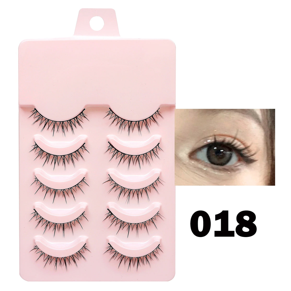 Manga Style Lashes (5 pairs) - Femzai