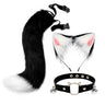 Cat Ear + Choker + Tail Belt Intimate Set