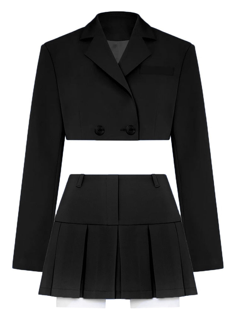 Blazer Suit & Skirt Set - Femzai