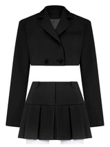 Blazer Suit & Skirt Set - Femzai