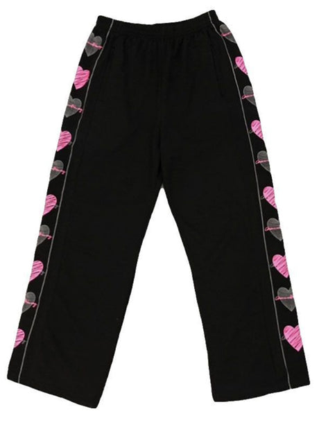 Printed Love-Heart Pants