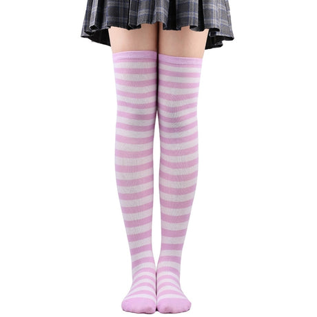 Striped Thigh-Highs (Thin/Thick)