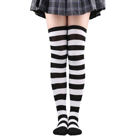 Striped Thigh-Highs