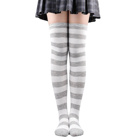 Striped Thigh-Highs